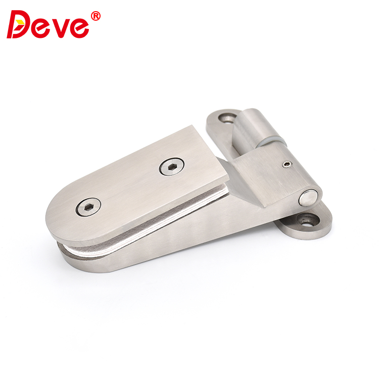 Frameless glass door office hinge 
