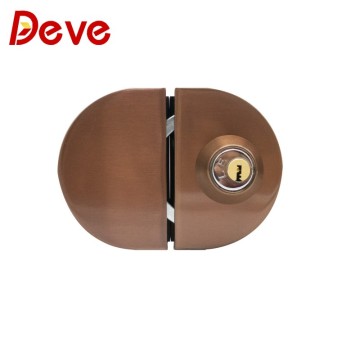 Stainless Steel No Drilling Glass Door Lock