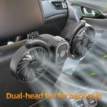 F4211 Car Accessories with Back Seat Fan Brushless 5V