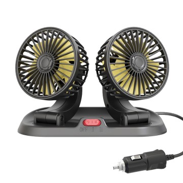 F410 Dashboard Double Heads Car Fan Amazon Best Seller