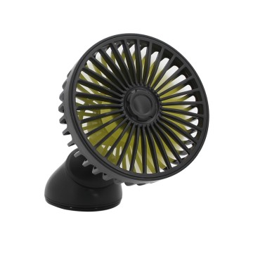 F403 Suction Cup Car Fan 4 Inches