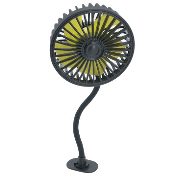 F408 Car Hose Fan for Car Seat Headrest Dashboard