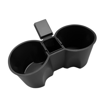 Center Console Cup Holder with Detachable Ashtray for Tesla Model Y/3