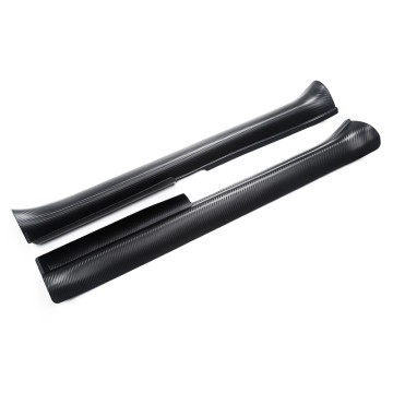 3D Carbon Rear Door Protector Strip - 2 Pack Fit Tesla Model Y TSL80151