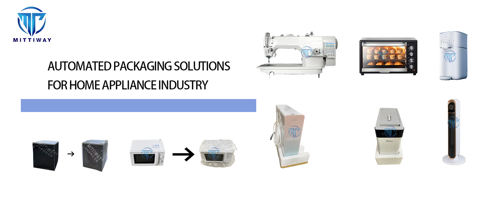 Automated packaging for the entire line of home appliance industry: efficient and intelligent, creating quality