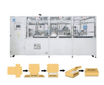 Automatic Hot Melt Glue Tray Former Machine