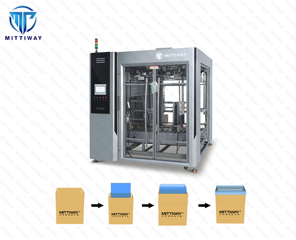 MTW-T50H High Speed Bag Inserter Machine with Max Speed of 20pcs/min