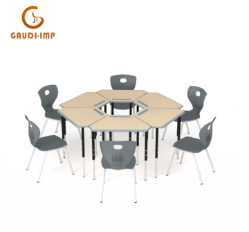 Minimalist Style School Desk And Chair With Appearance Patent
