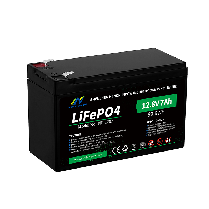 12.8V7Ah LiFePO4 BATTERY Replacement for lead acid battery