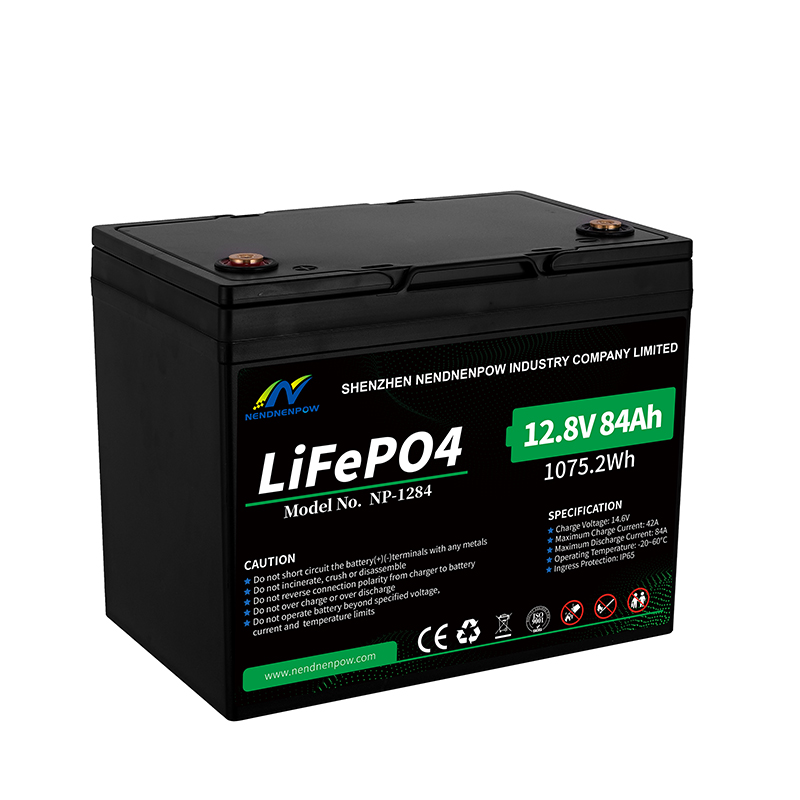 12.8V84Ah LiFePO4 BATTERY Replacement for lead acid battery