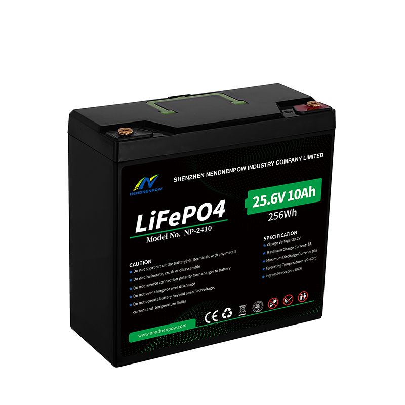25.6V10Ah LiFePO4 BATTERY Replacement for lead acid battery