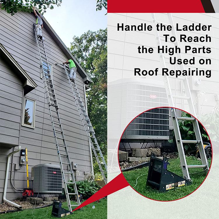 Ladder Leveler Use scene pictures
