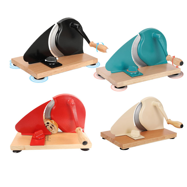 Classic Manual Bread Slicer for Perfect Homemade Bread Hand Crank Bread Slicer