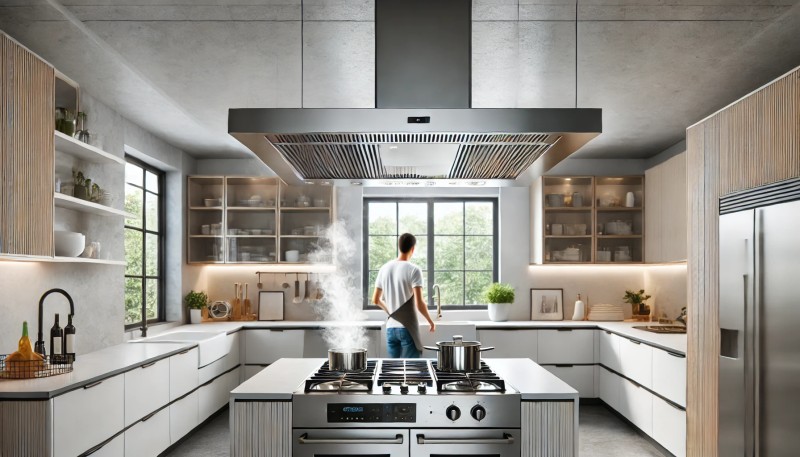 Make the kitchen look new: Range Hood Insert helps create a cleaner, more aesthetically pleasing cooking space