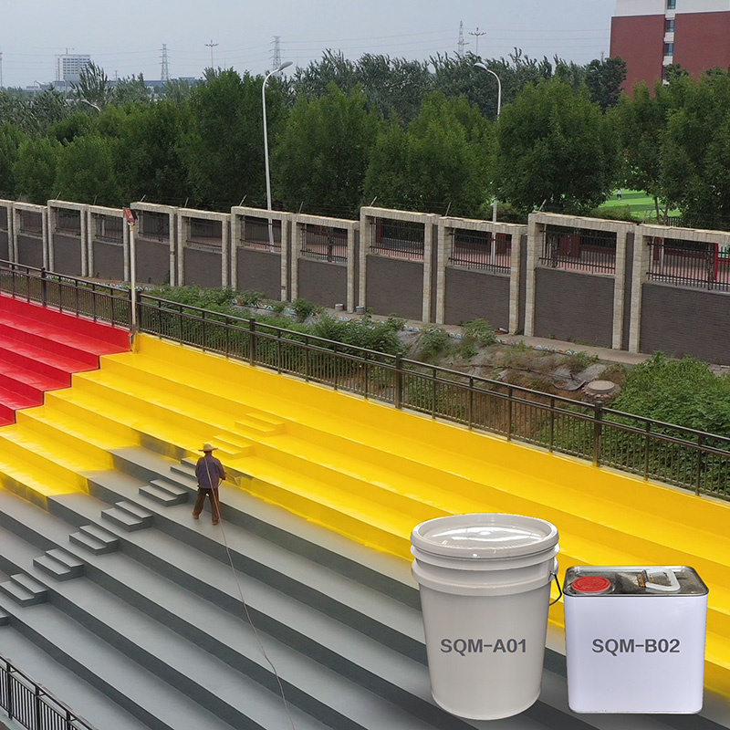 Waterbased Polyurethane Elastic Top Coat for Waterproof