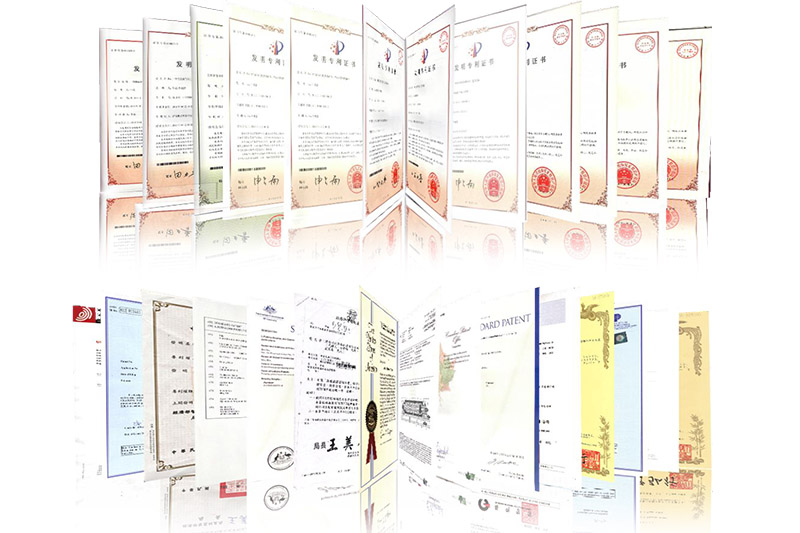 Nearly 100 Core Patents in China and Overseassti