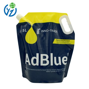 YZ PACK No-Leaking 5L Liquid Packaging Bag Colorful Design Doypack with Spout