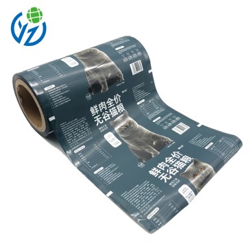 Custom Plastic Packaging Film for Pet Food Brands