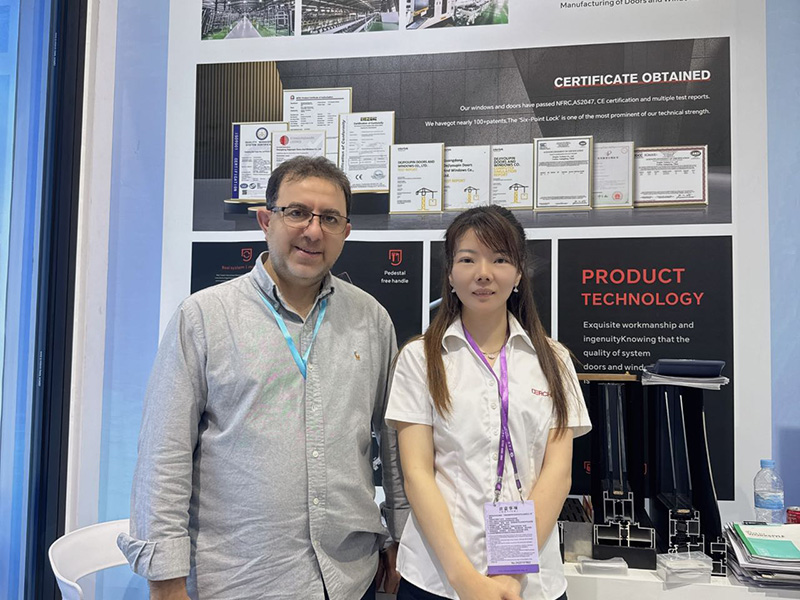 The 135th canton fair derchi window and door