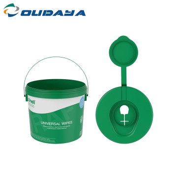 3.7L PP IML Wet Tissue Storage Bucket With Handle