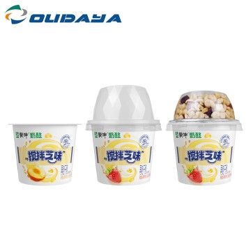 320ml PP IML Round Cup For Ice cream /Cream With PET Lid ODY-079