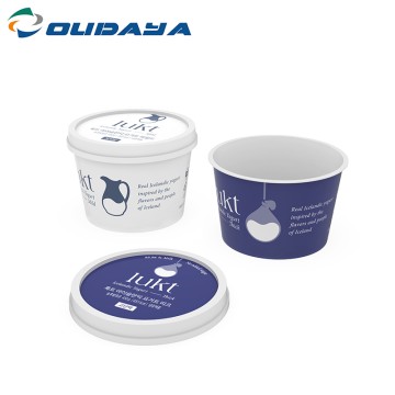 560ml PP IML Round Cup For Ice cream/Yogurt With PP Lid ODY-070