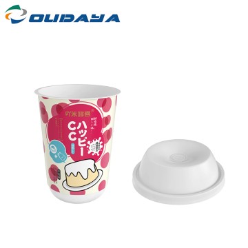 460ml PP IML Round Cup For Drinking/Beverage/Yogurt With PP Lid