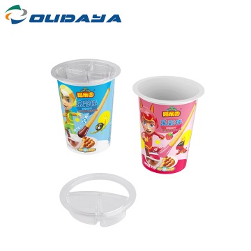 140ml PP IML Dip Tub With Plastic Bracket
