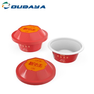 175ml PP IML Round Cup For Ice cream /Cream With Lid /Shape Lid ODY-006