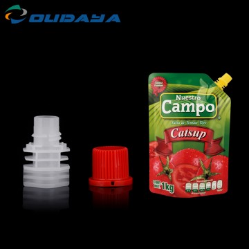 10mm PP/PE Plastic spout lid for spout pouch liquid packaging