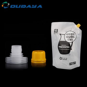 15mm PP/PE Plastic spout cap for spout pouch cosmetic packaging