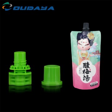 8.6mm PP/PE Plastic spout single plates cap for spout pouch