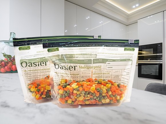sac de cuisson vapeur pour micro-ondes
