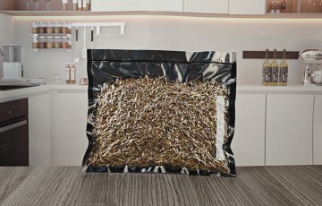 Black and Clear Vacuum Sealer Bags