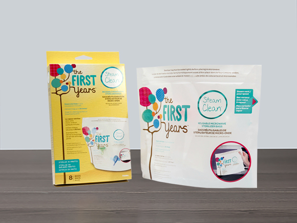 microwave steam sterilizer bags