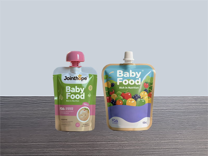 Baby food pouch