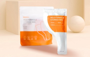 Disposable Airtight Seal Zipper Milk Powder Storage Bag