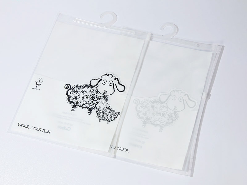 resealable poly bags wiht hanger
