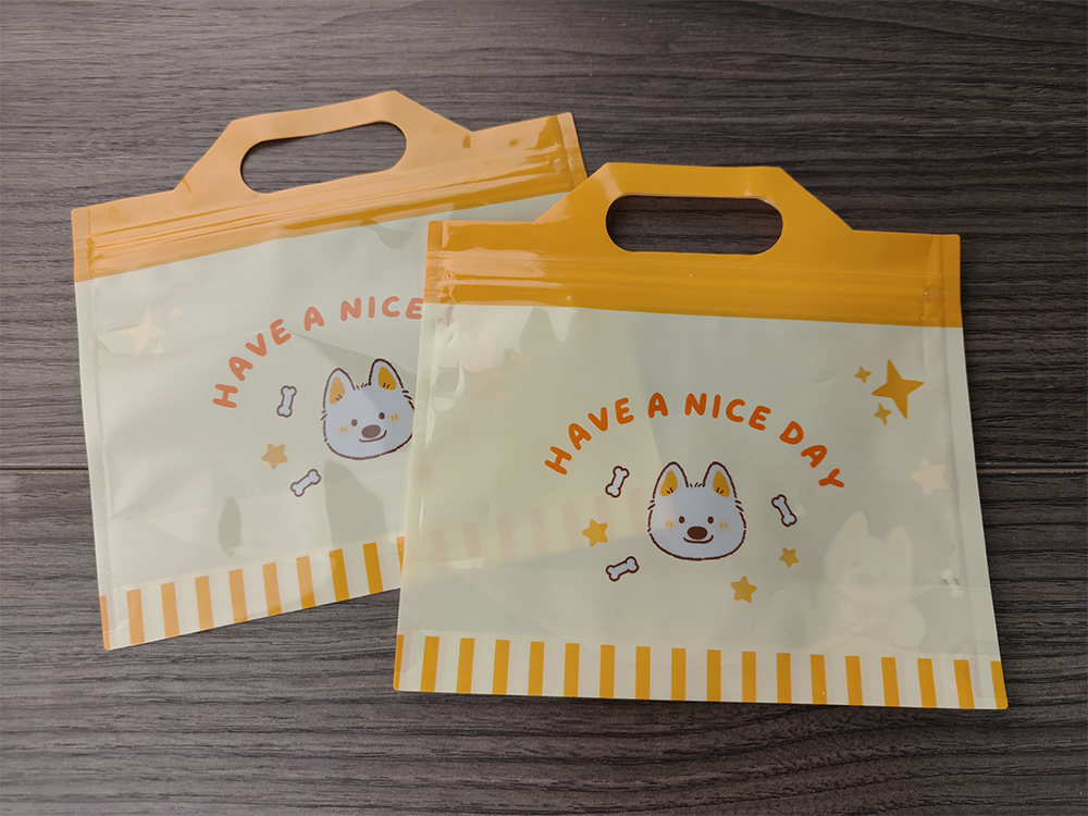 Kids Boys Birthday Gift Bags with Handle Small Plastic Ziplock Seal Bag