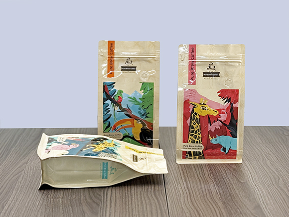 flat bottom ccoffee bags