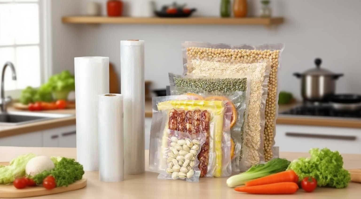 How to Choose the Best Vacuum Sealer Rolls for Food Storage?