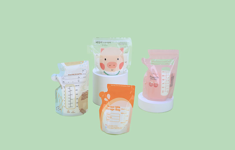 Gemakkelijk te schenken moedermelk bewaarzakjes