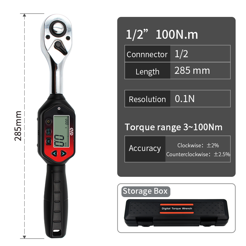 Automobile Repair Tools , GWM-100 , 1/2”3 N.m~100 N.m