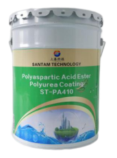 ST-PA410 Double Component of Fluorine and Silicon in Polyaspartic Polyurea, Anti-Aging Coating of Hydraulic Structures