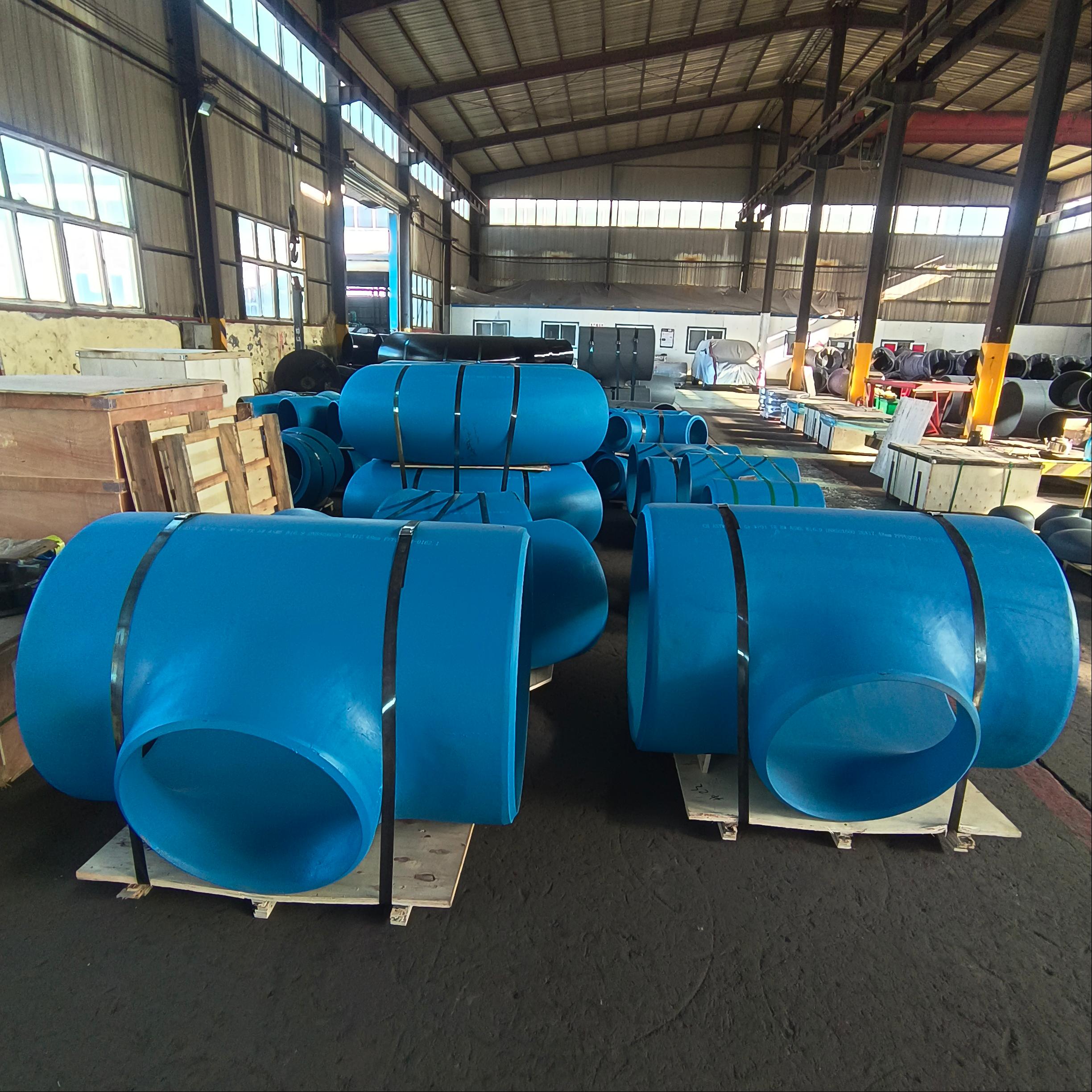 Customized Size ASME B16.9 1/2 Inch to 42 Inch Alloy Tee
