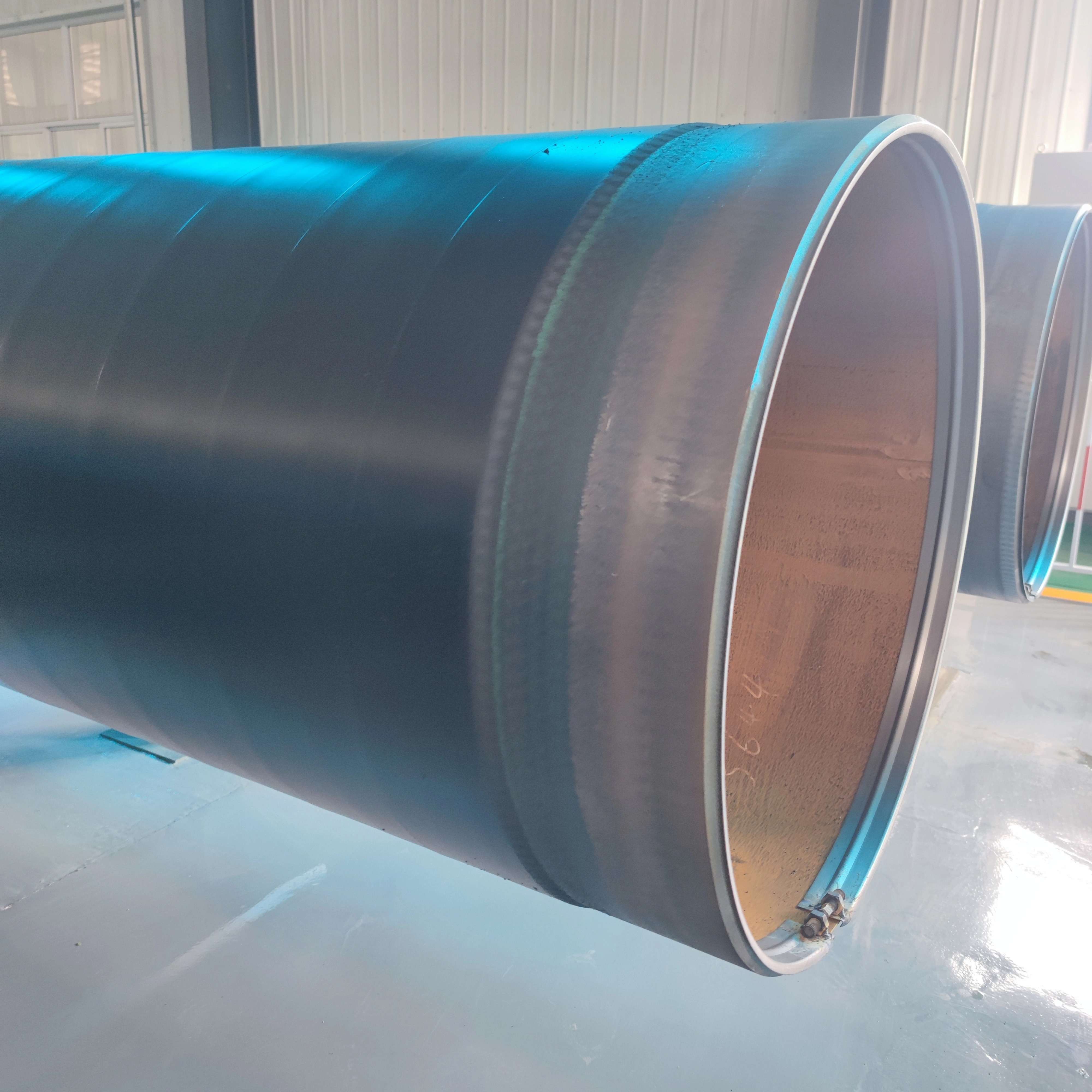 API 5L X42 X46 X52 X56 X60  LSAW SSAW Carbon Steel pipe Anti-Corrosion 3LPE seamless pipeline for Oil Gas Pipe