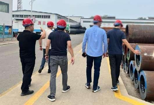 Quality witness: customers visit the factory to inspect the goods and build a new height of cooperation