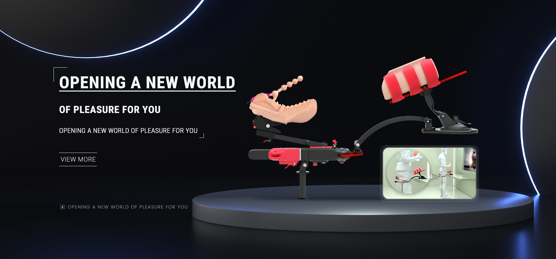 OPENING NEW WORLD OF PLEASURE FOR YOU