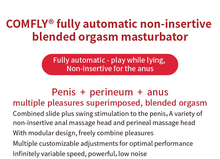 Fully Automatic Non-insertive Blended Orgasm Masturbator159ix