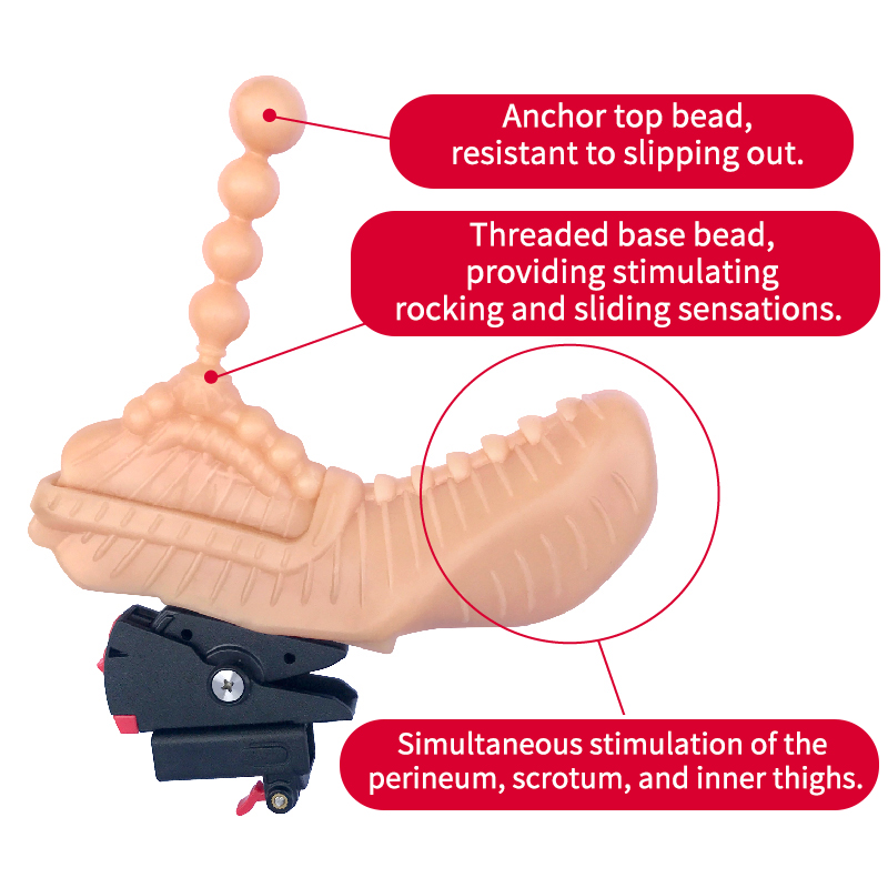 Anal Bead Massage Head with Vertical Insertion-product